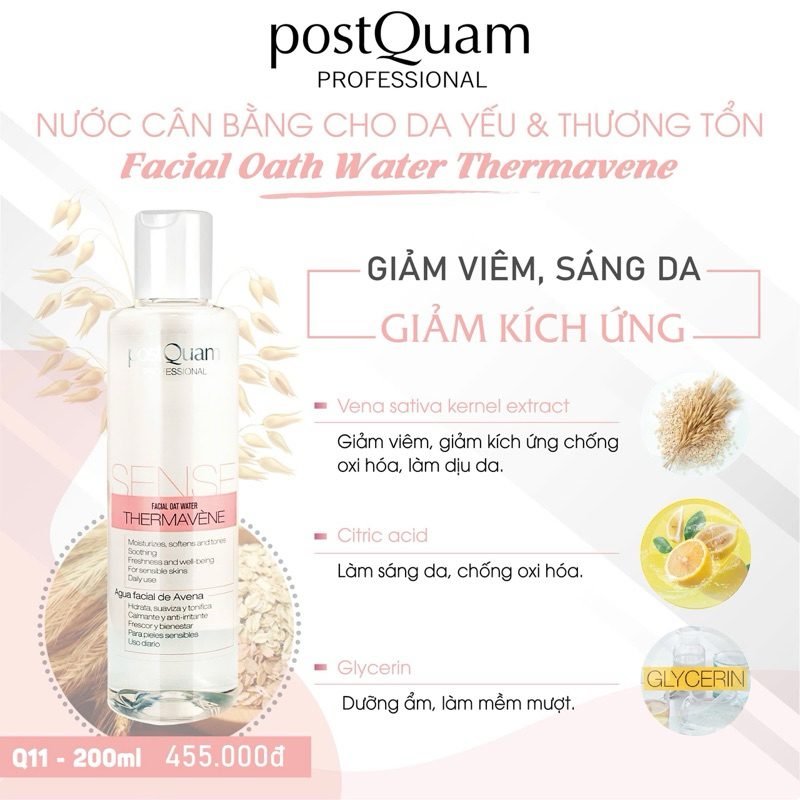 Postquam Nước Cân Bằng Cho Da Yếu & Thương Tổn 200Ml Q11 (Cty)