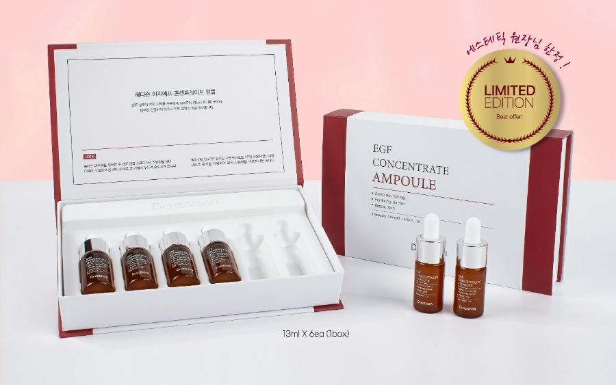 Dr Hedison EGF Concentrate Ampoule 6x13ml (Cty)