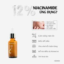 Radiance Beauva Nia 12 Plus C Tinh Chất Làm Sáng Da, Mờ Thâm 30Ml (Cty)