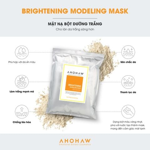 Ahohwa Britening Modeling Mask 1000g - Vàng (Cty)