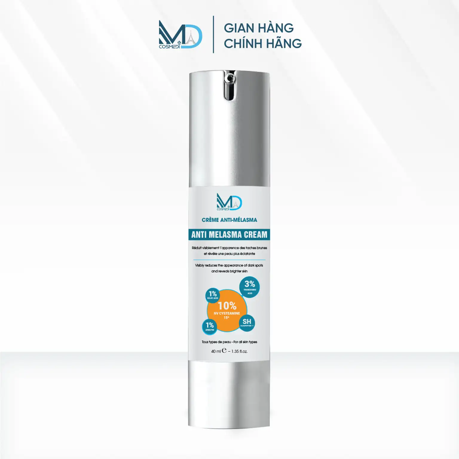 MD Cosmedi Anti Melasma Kem Mờ Nám 40ml (CTY)