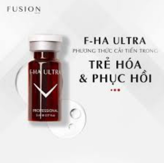 Fusion Meso F-Ha Ultra Căng Bóng, Cấp Ẩm (5X10Ml) Lọ Lẻ