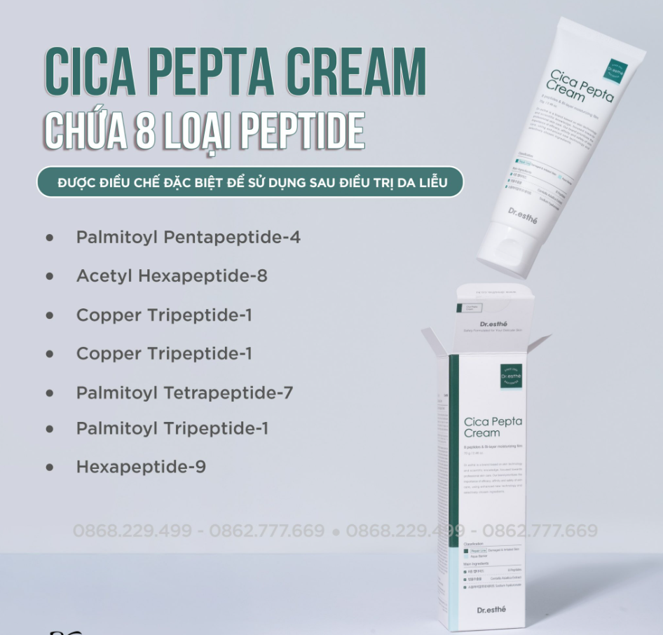 Dr esthe Cica Pepta Cream 250ml (CTY)