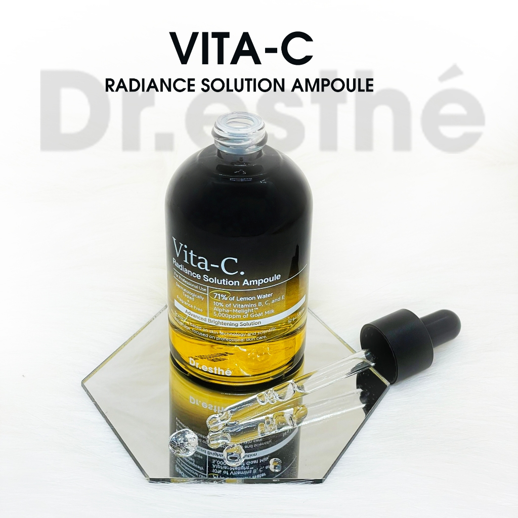 Dr esthe Vita C Radiance Solution Ampoule làm sáng da 52ml (CTY)