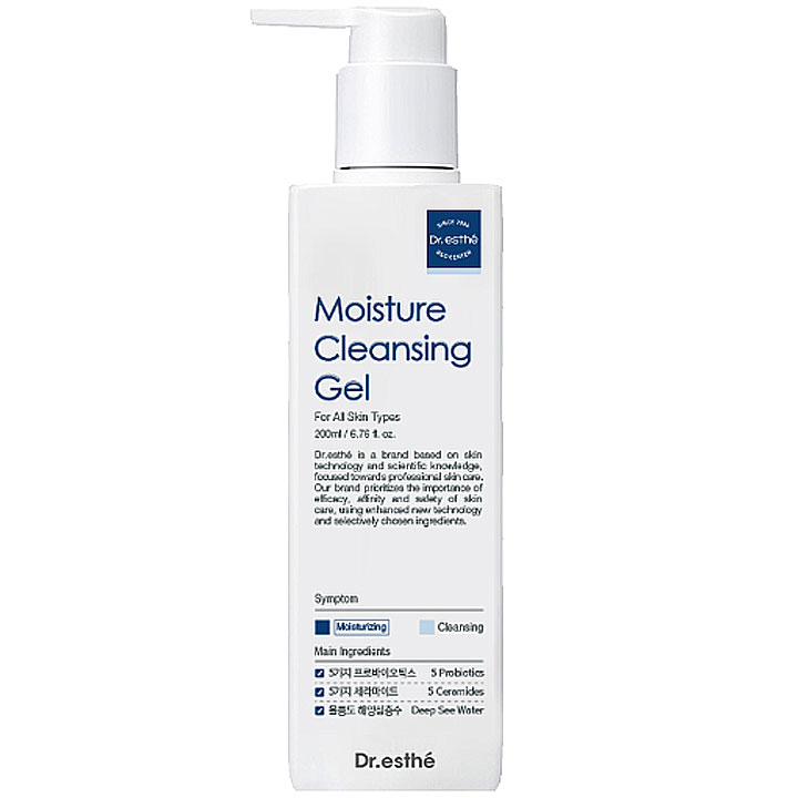Dr esthe Moisture Cleansing Gel Rửa Mặt 200ml (CTY)