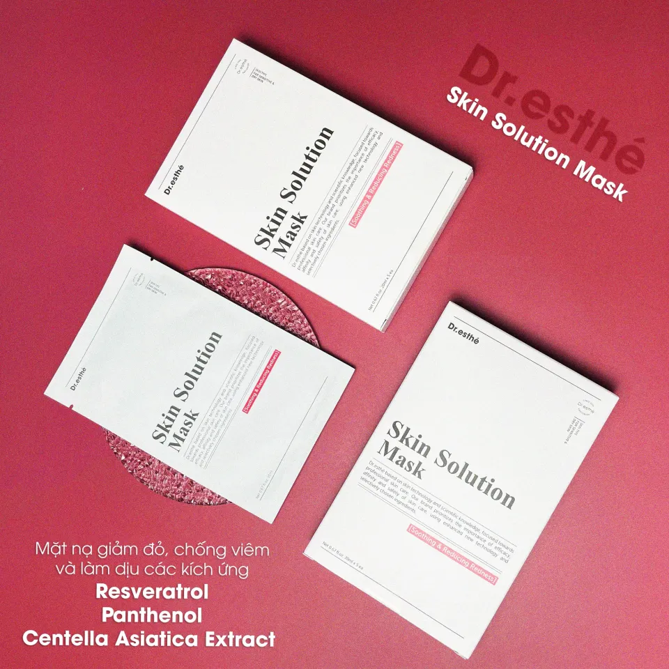 Dr esthe Mặt Nạ Skin Solution Mask 5x20ml (CTY) - Hộp