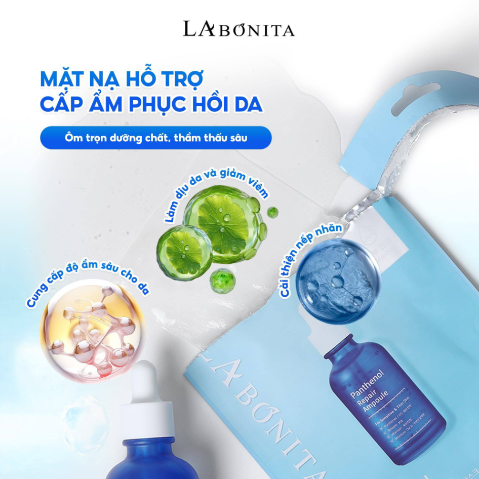 Mặt Nạ Labonita Vital Panthenol Repair Plus (Cty) - Miếng Lẻ