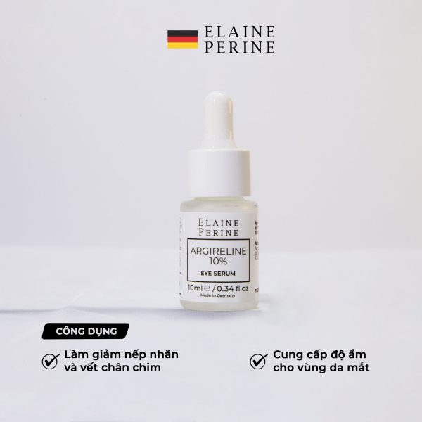 Elaine Perine Argireline 10% Serum Mờ Nếp Nhăn Vùng Mắt 10Ml (Cty)