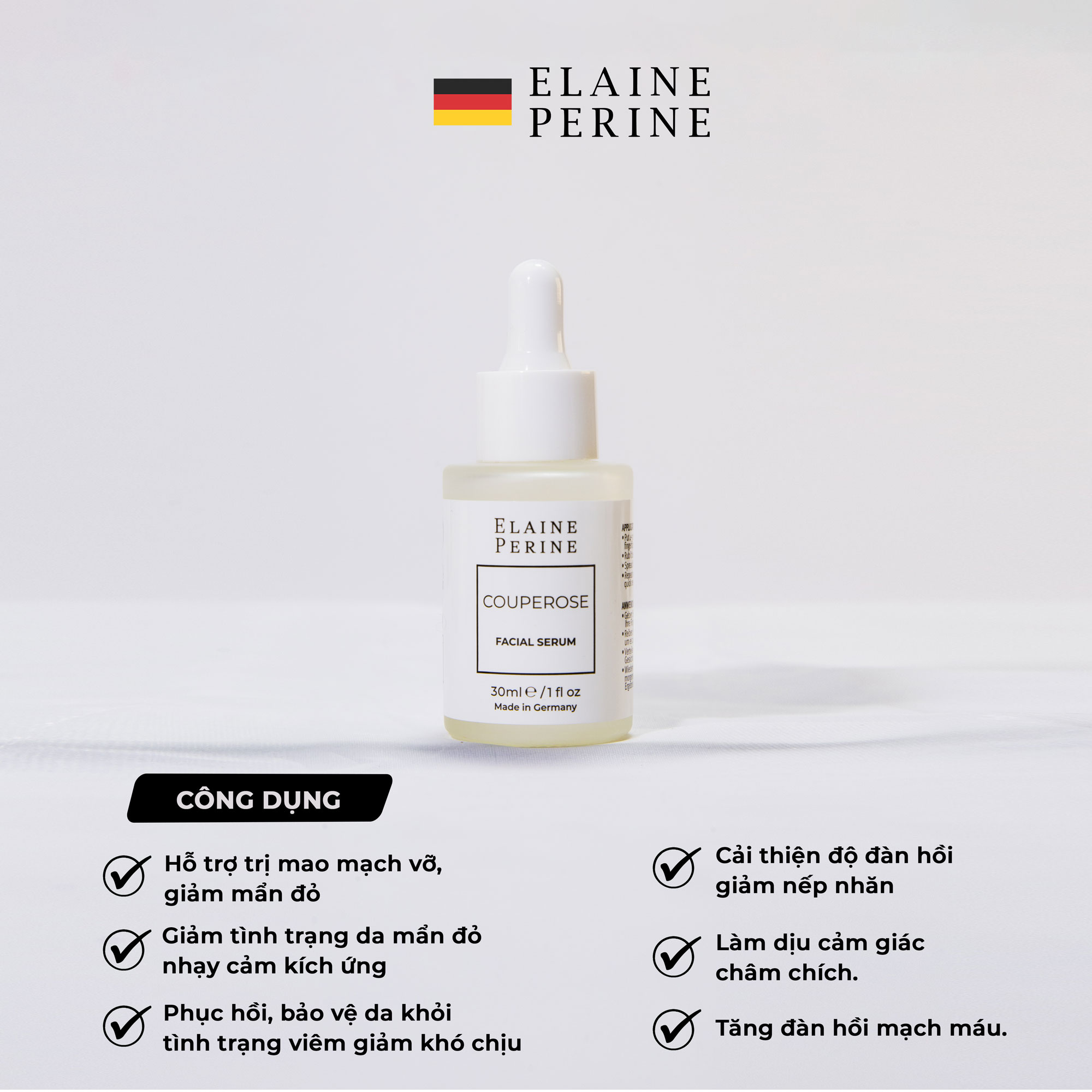 Elaine Perine Couperose Serum Phục Hồi Da 30Ml (Cty)