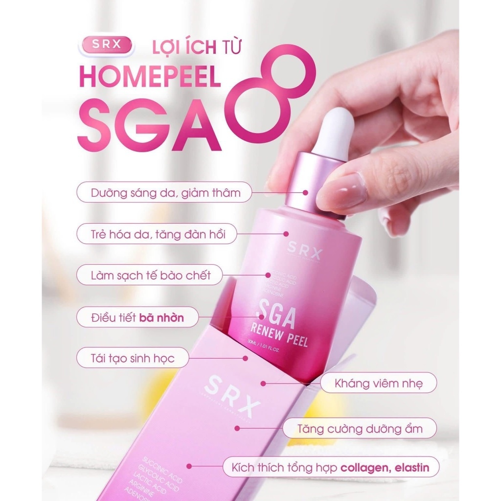 Srx Sga Renew Peel 30Ml - Màu Hồng (Cty)