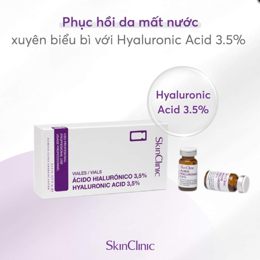 Skinclinic Hyaluronic Acid 3.5% (5X3Ml)- Hộp