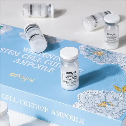 Stayve Whitenng Stem Cell Culture Ampoule 10x8ml (CTY) - Màu Xanh (ống lẻ)