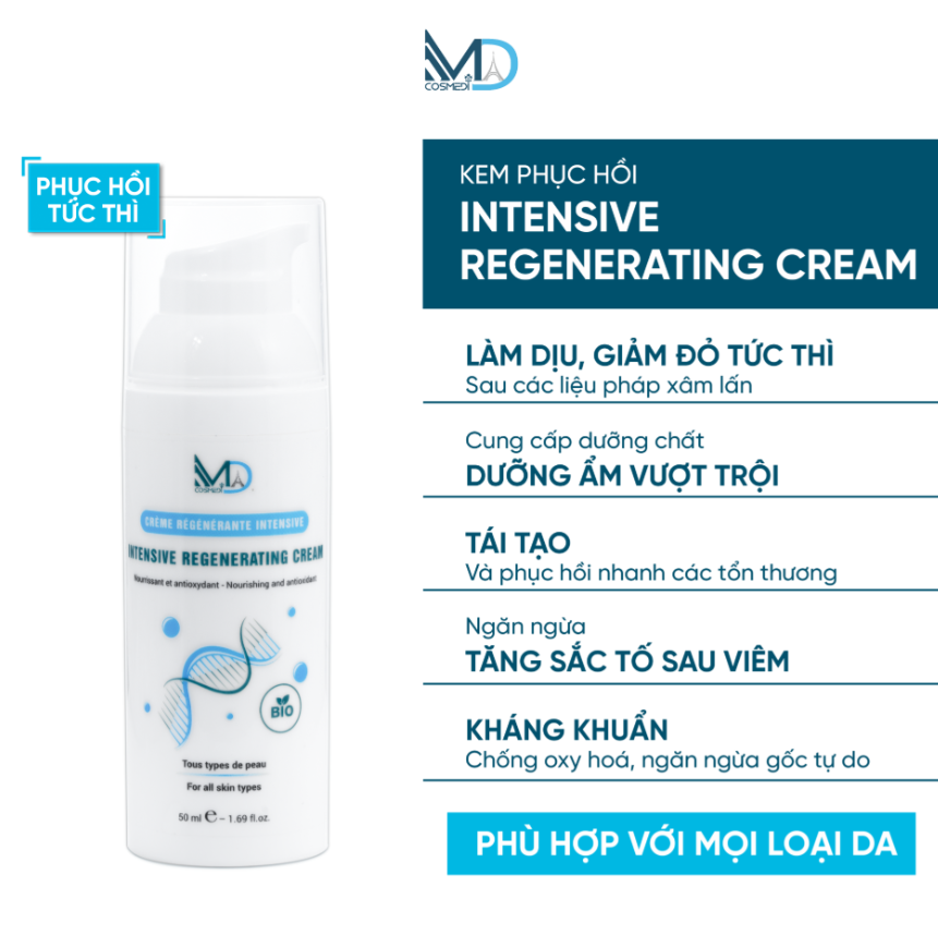 MD Cosmedi Intensive Regenrating Cream Kem Dưỡng Phục Hồi 50ml (Cty)