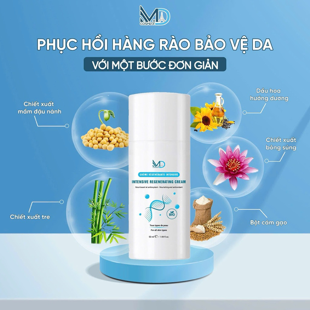 MD Cosmedi Intensive Regenrating Cream Kem Dưỡng Phục Hồi 50ml (Cty)