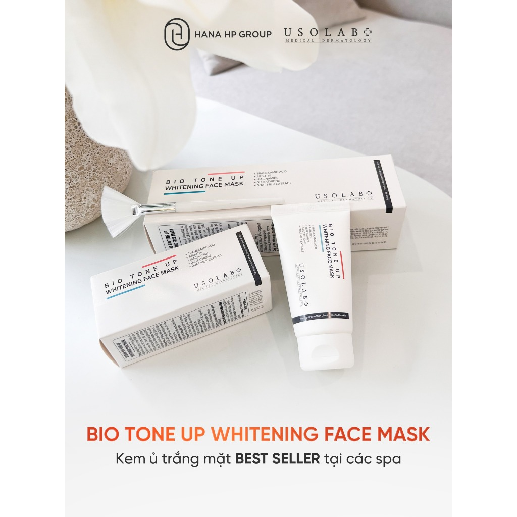 Usolab Bio Tone Up Whitening Face Mask  50Ml (Cty)