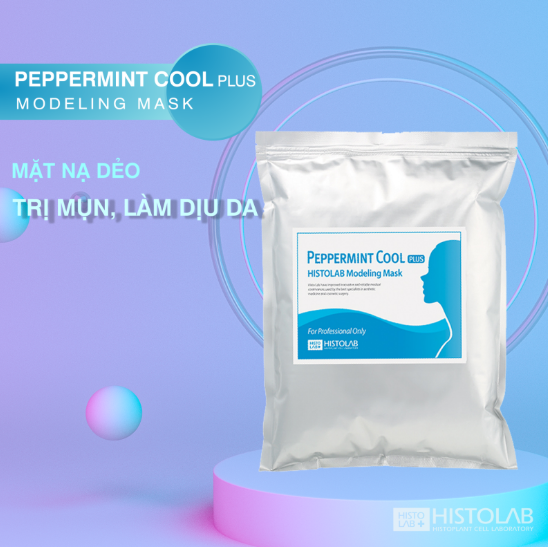 Histolab Mặt Nạ Dẻo Peppermint Cool Plus Làm Dịu, Giảm Sưng Mụn 1Kg - Xanh (Cty)
