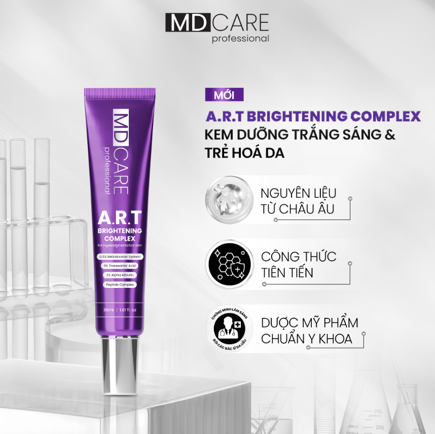 MD Care ART Brightening Complex kem dưỡng trắng 30ml (CTY)