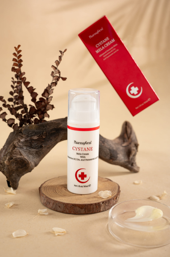 Pharmaform Kem Trị Nám Cystane Mela Cream 30Ml -Đỏ (Cty)