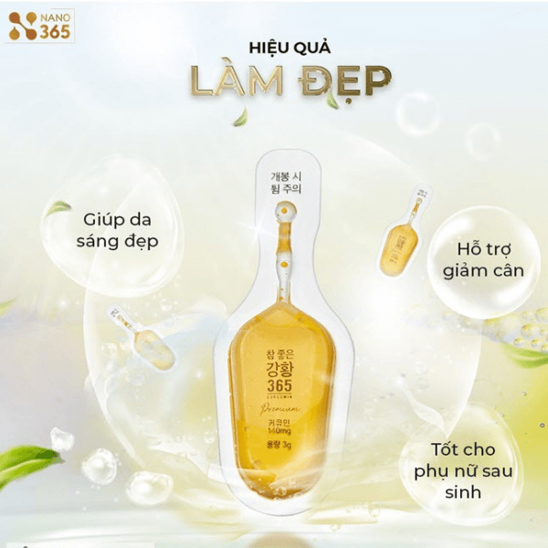 Tinh nghệ 365 Curcumin Premium Hàn Quốc