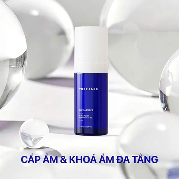 THERAMID Hapca Filler Huyết thanh điều trị nếp nhăn 30ml - Xanh đậm (CTY)