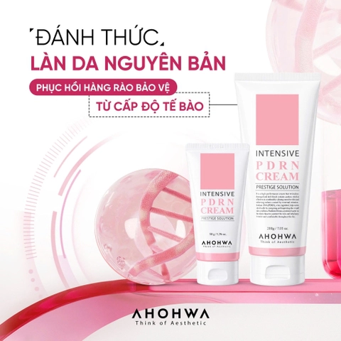 Ahohwa Kem dưỡng Prestige Solution Intensive PDRN 200g - Hồng (CTY)