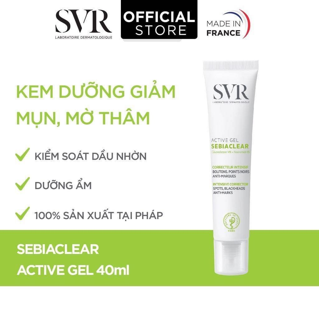 Svr Sebiaclear Gel Dưỡng Da 40Ml (Cty)