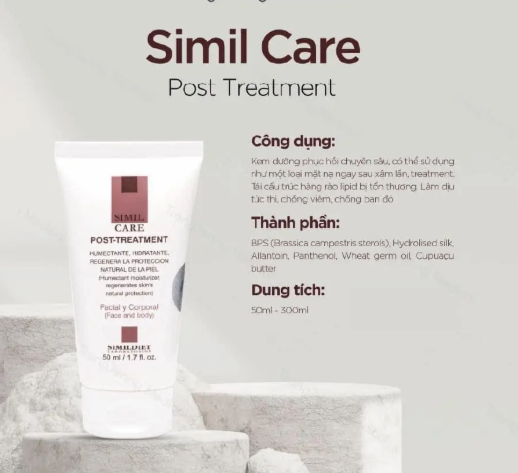 Simidiet Kem Dưỡng Ẩm Post Treatment 50Ml Cty