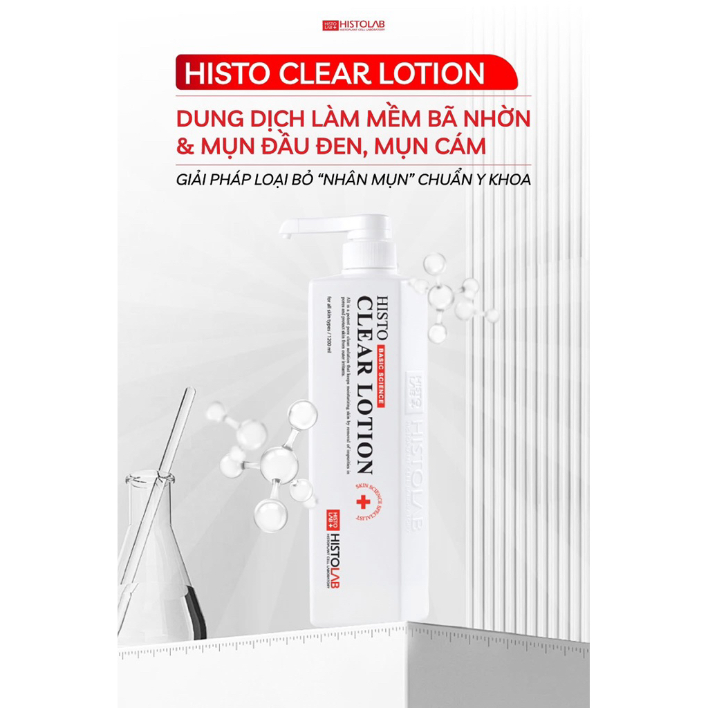 Histolab Ủ Mụn Histo Clear Lotion 1200Ml (Cty)