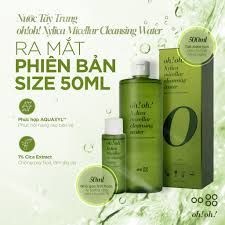 Oh!Oh! Nước tẩy trang Xylica Micellar 50ml (CTY)
