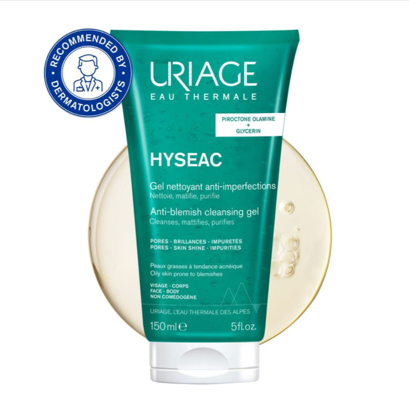 Uriage Gel Rửa Mặt Hyseac Gel Nettoyant Anti-Imperfections 150ml (CTY)