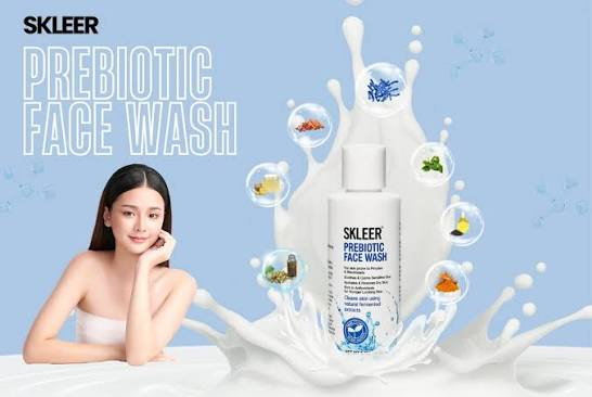 Skleer Gel Rửa Mặt Prebiotic Face Wash 50ml (CTY)