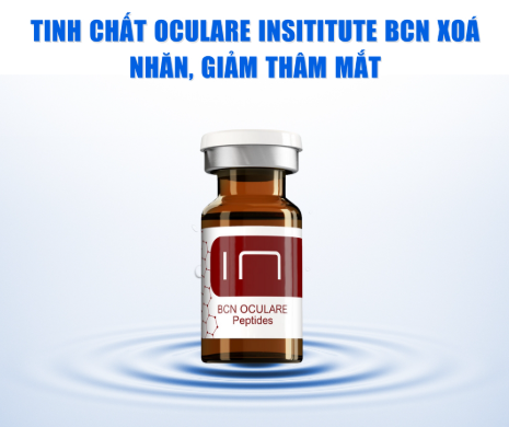 Institute BCN OCULARE - Peptides Điều Trị Thâm, Sạm Vùng Mắt 5x3ml (CTY)