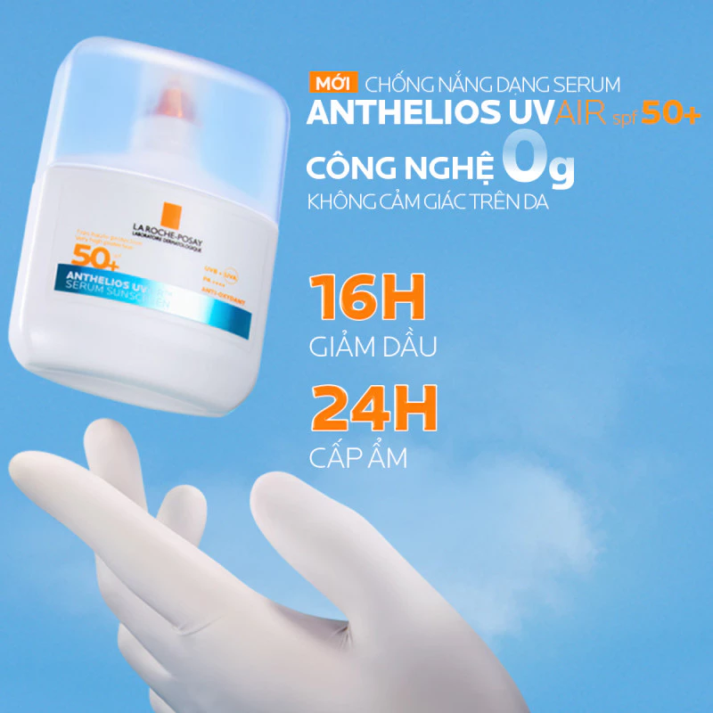 Laroche Posay Kem Chống Nắng Anthelios UV Air Serum Solaire 50Ml (Cty) - Vạch Xanh