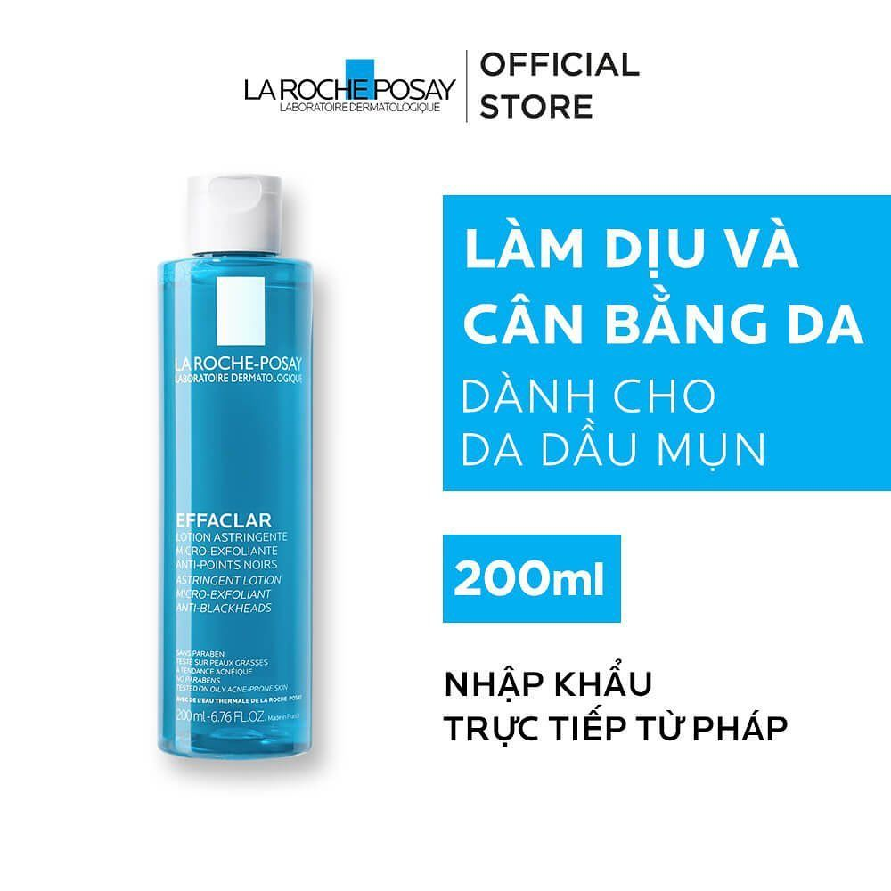 Laroche-Posay Toner Cho Da Dầu Effaclar Lotion Astringente 200Ml (CTY)