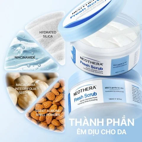 Neothera Kem Tẩy Da Chết Fresh Scrub 180g (CTY)