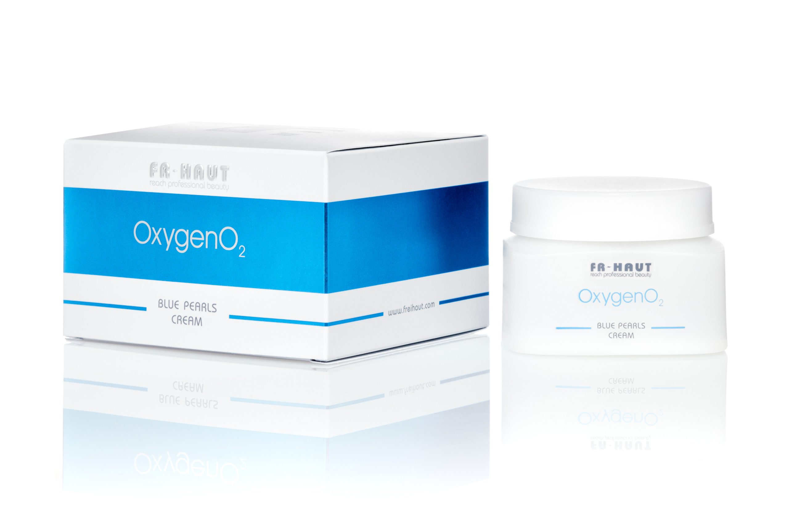 Fr-Haut Kem Ngọc Trai Xanh Cho Da Khô OxygenO2 Blue Pearls Cream 50ml (CTY)