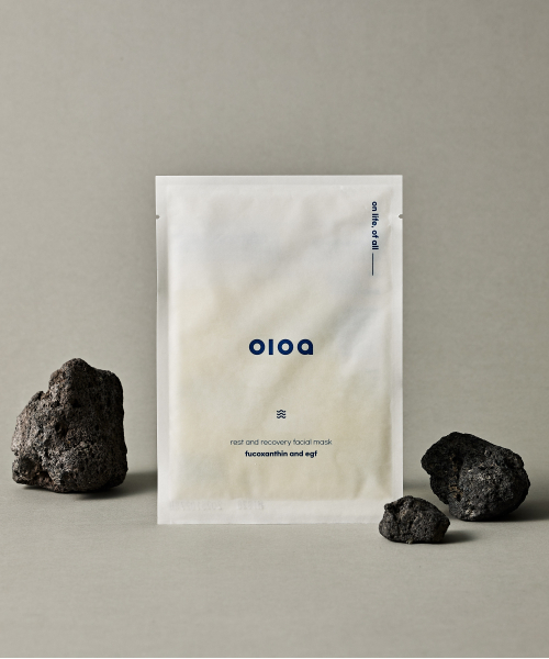 Oloa Mặt Nạ Dưỡng Da Rest And Rcovery Facial Mask 5 Miếng - Hộp