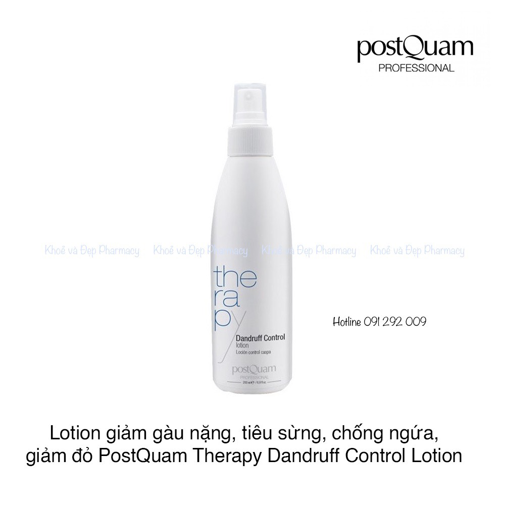 Postquam (Q79) Dandruff Control Lotion cung cấp dưỡng chất cho tóc và ngăn ngừa gàu  200Ml (Cty)