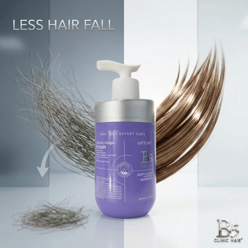 Uittlry Dầu Gội B5 Clinic Hair Anti-Los Biotin Collagen 500ml (CTY)