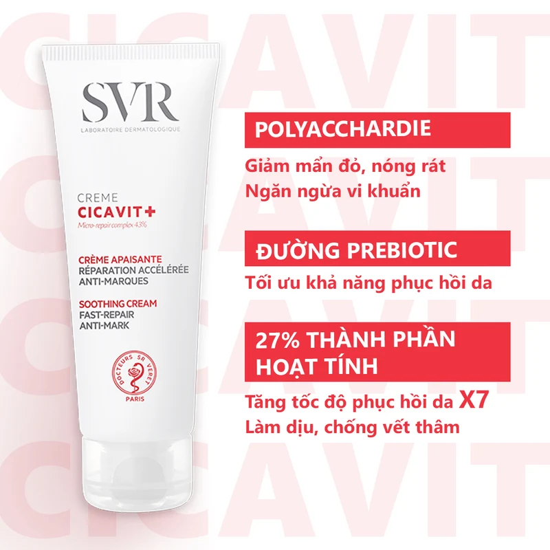 Kem Dưỡng SVR Cicavit+ Cream HPPI 40 ml (CTY)