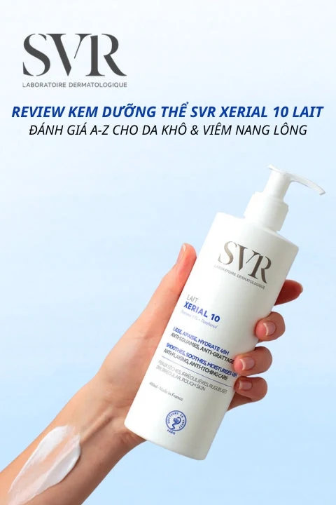SVR Kem Dưỡng Xérial 10 Lait Body Lotion 200 ml (CTY)