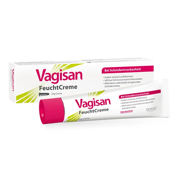 Kem Dưỡng Ẩm Vùng Kín Vagisan Feucht Creme 25g (CTY)