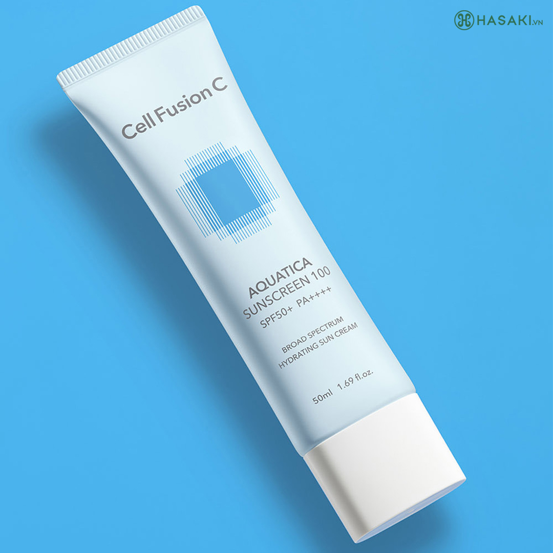 Cell Fusion C Aquatica Kcn Cấp Ẩm 50Ml - Màu Xanh Dương (Cty)
