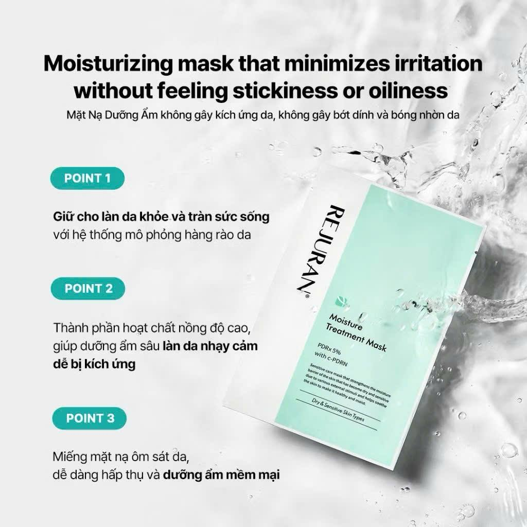 Rejuran Mặt Nạ Moisture Treatment Mask 5x23ml (CTY) - Hộp