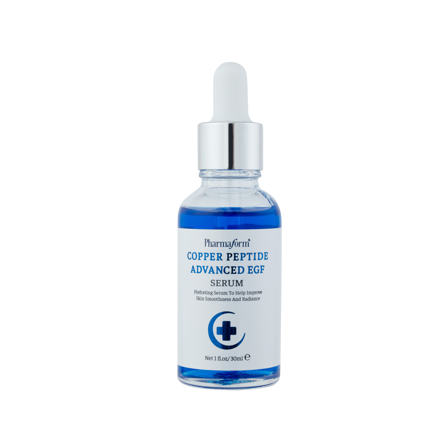 PHARMAFORM Copper Peptide Advanced EGF Serum dưỡng ẩm -Trắng Xanh (CTY)