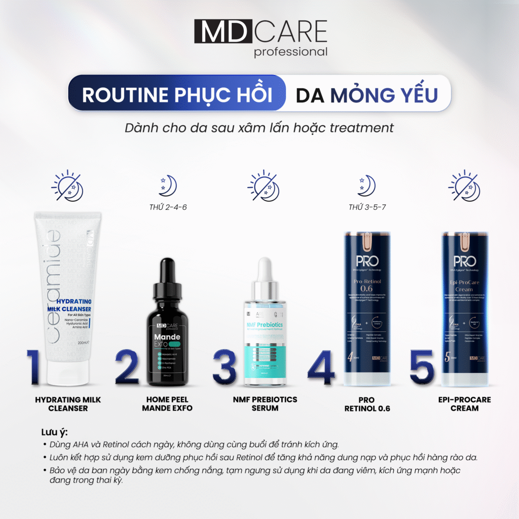 MDcare Epi-Procare Cream kem dưỡng phục hồi giảm nhăn 30ml (Cty)