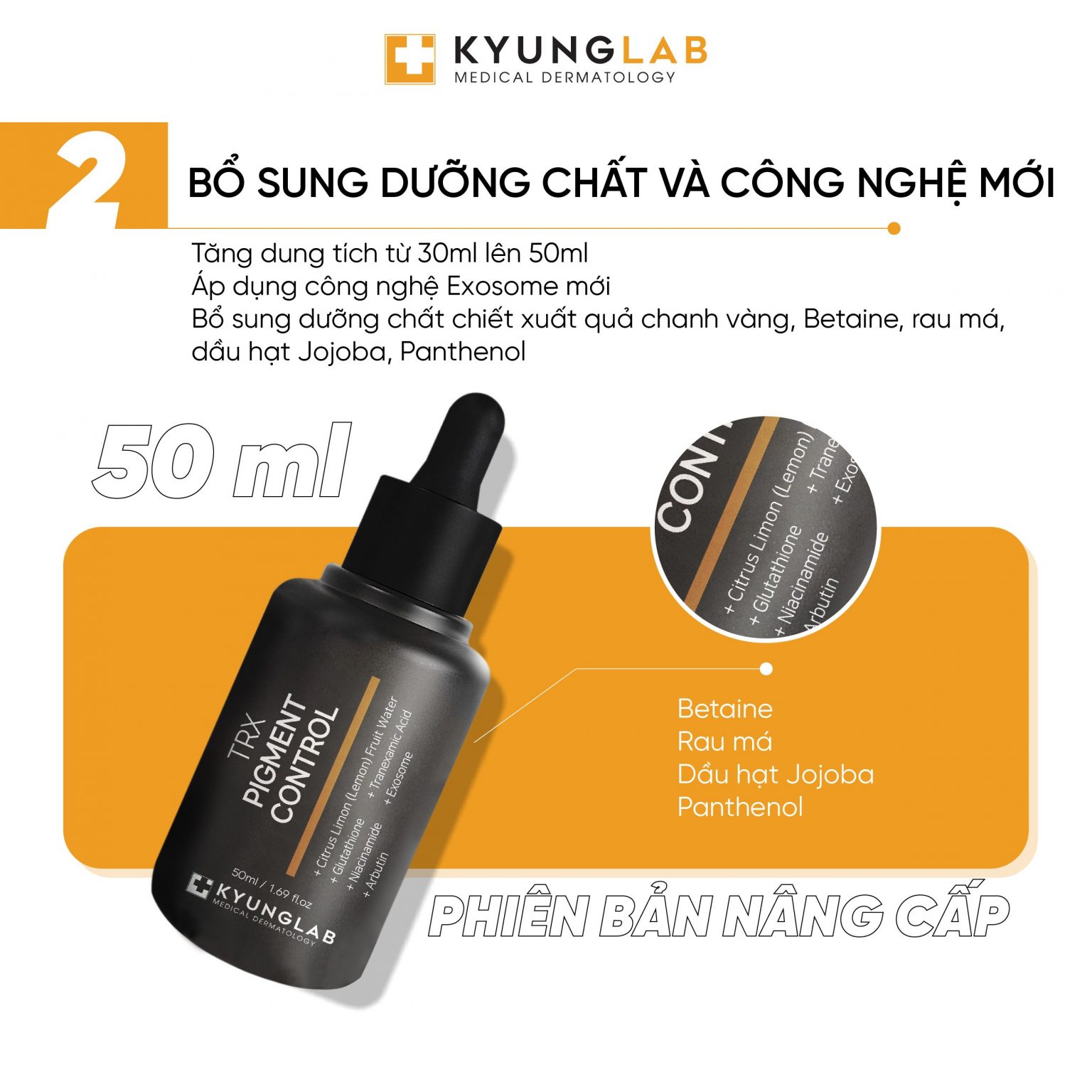 Kyunglab Pure Trx Pigment Control Bản Mới 50Ml