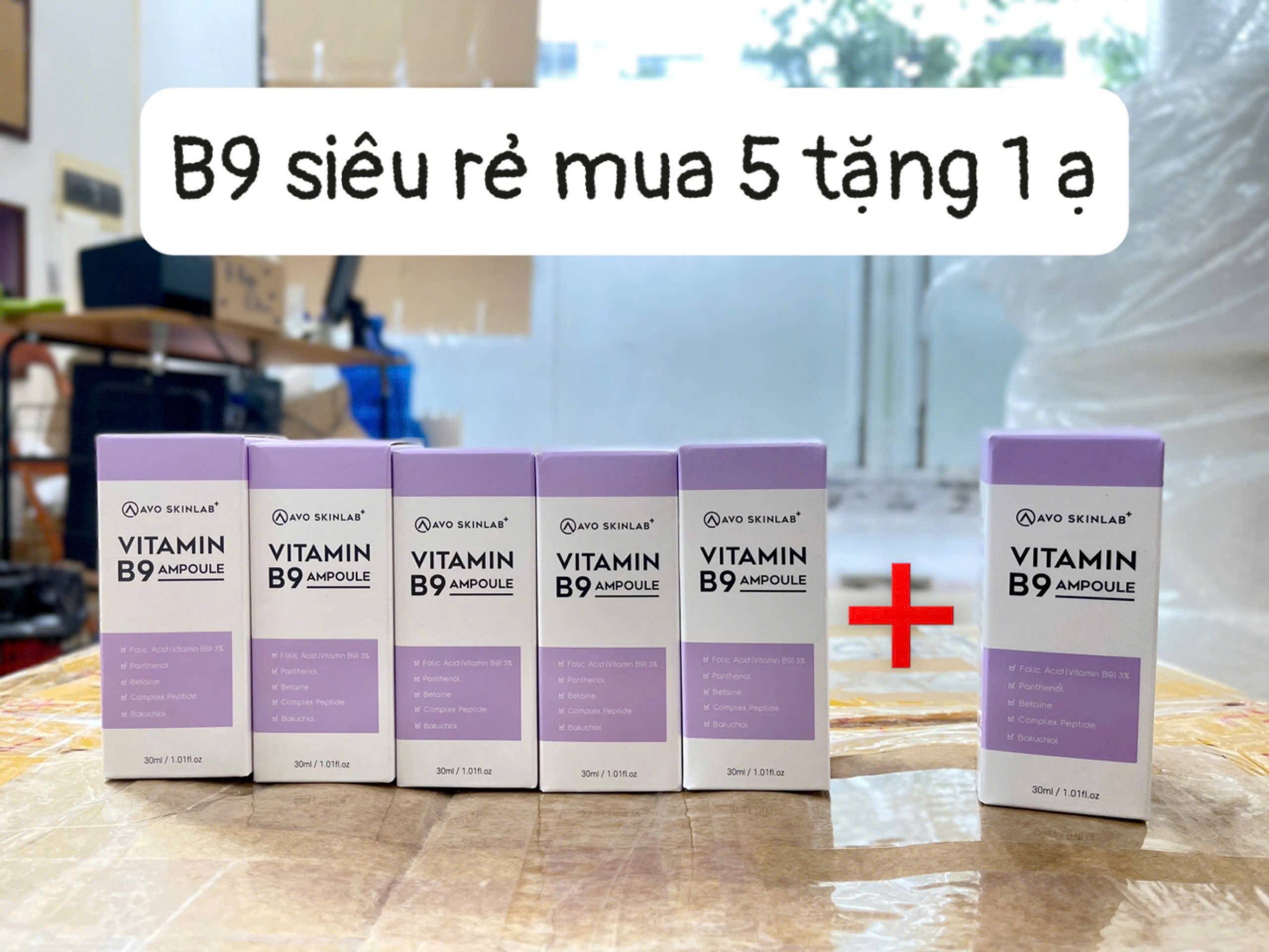 Avoskinlab Vitamin B9 Ampoule (Cty)