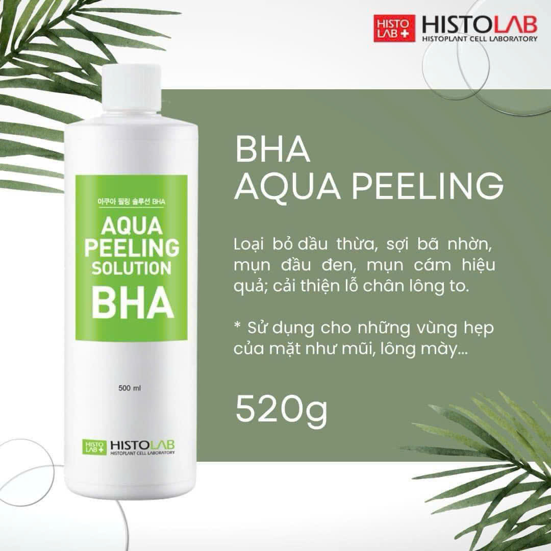 Histolab Tdc Bha Aqua Peeling Xanh Lá 520 Ml (Cty)