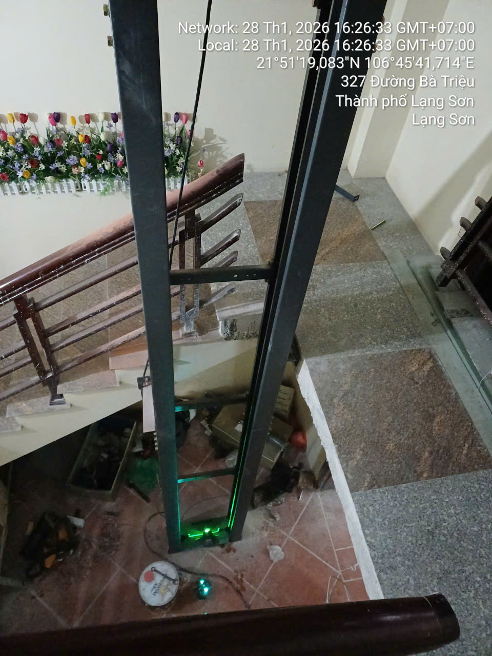 Thang máy gia đình - nhà phố 5 tầng